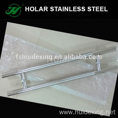 304 stainless steel glass door handle